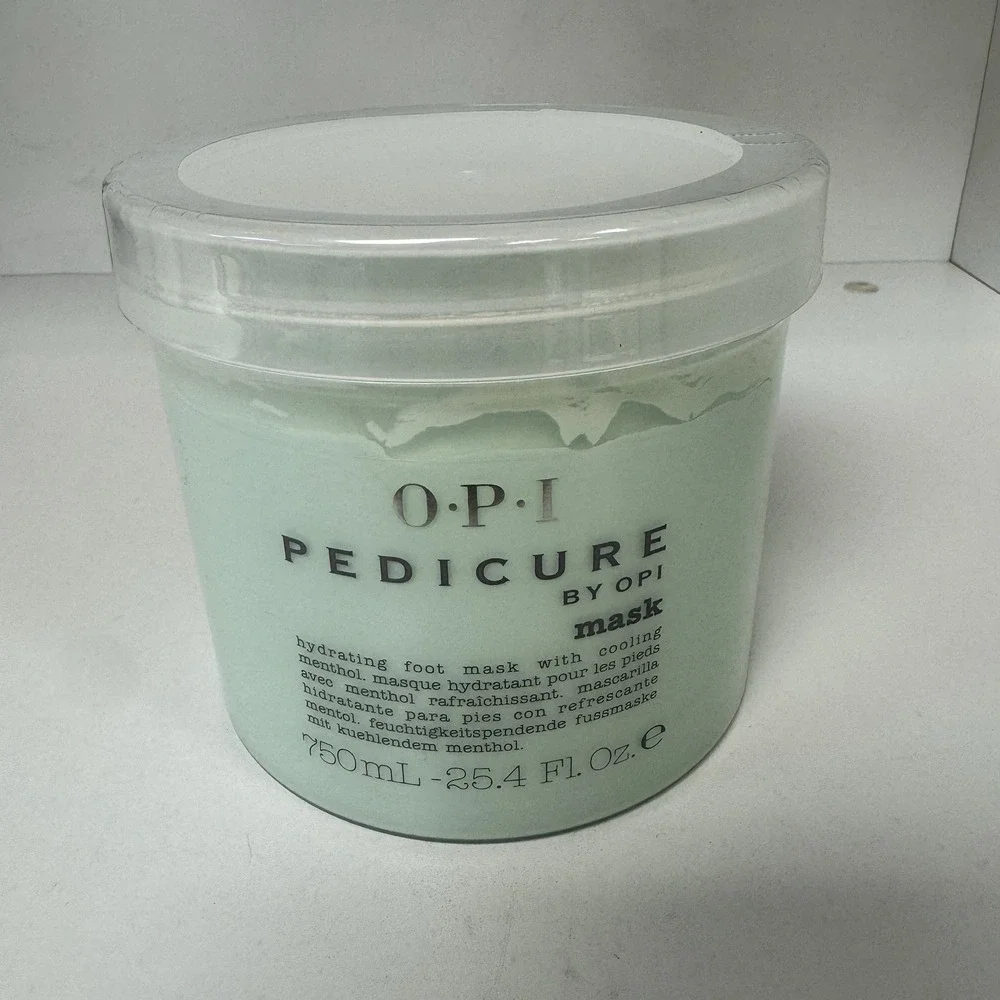 OPI Pedicure Mask Hydrating Foot‎ Mask With Cooling Methol – 25.4 oz
